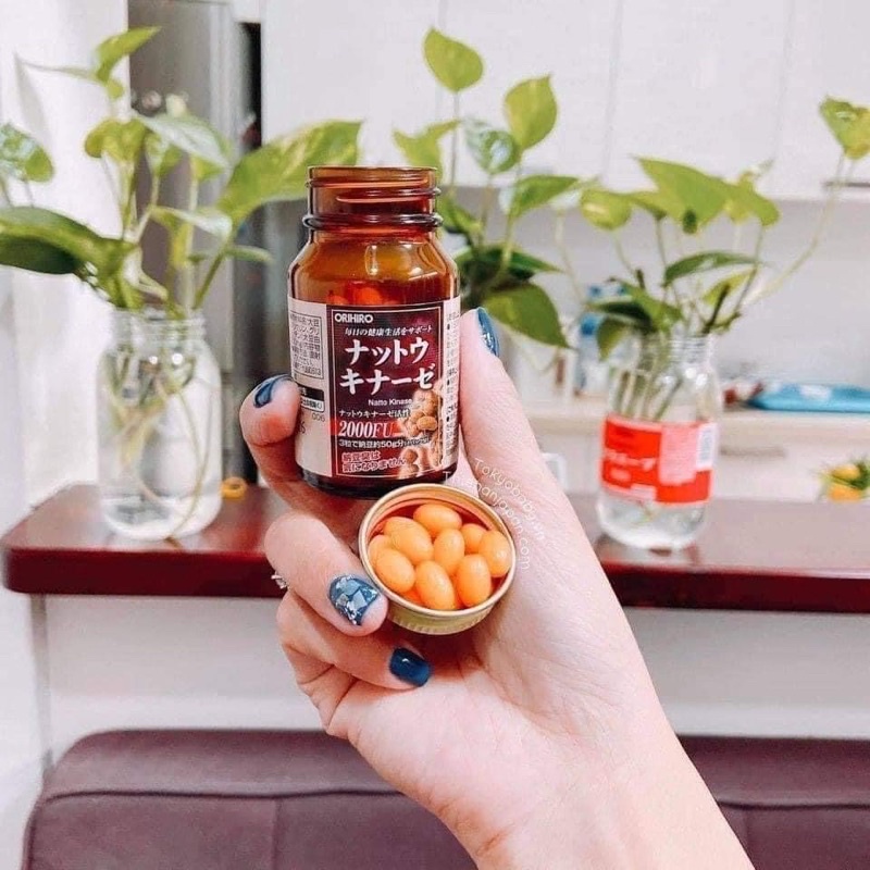 Viên Uống Orihiro Natto Kinase 2000FU Nhật Bản