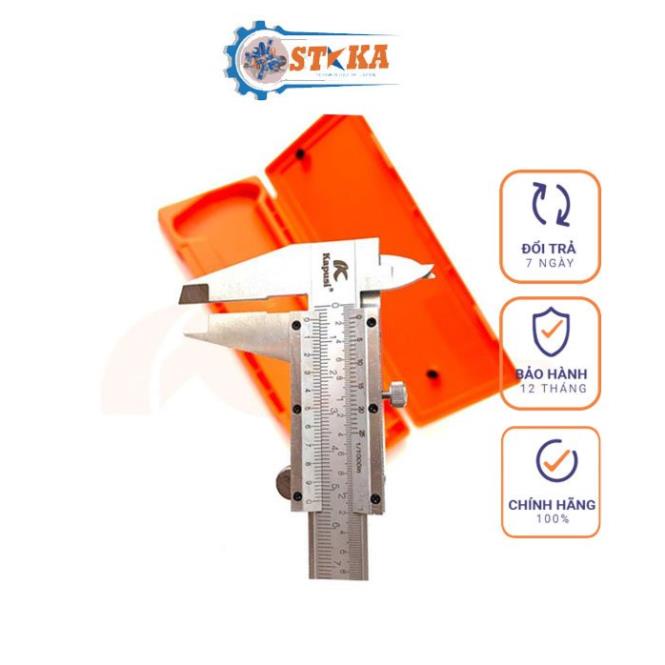Thước Kẹp Cơ Khí Kapusi Nhật Bản 150mm - 200mm, Tiêu Chuẩn Chất Lượng Cao, Chính Xác