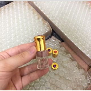 Combo 20 Vỏ chai 3ml chai bi lăn chiết nước hoa | vỏ chai nước hoa mini nhỏ gọn, giá rẻ