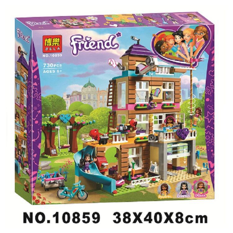 Đồ chơi xếp hình Lắp ráp Friends 41340 Lepin 01063 Bela 10589 House Xếp Hình Ngôi Nhà Tình Bạn Kidspeace