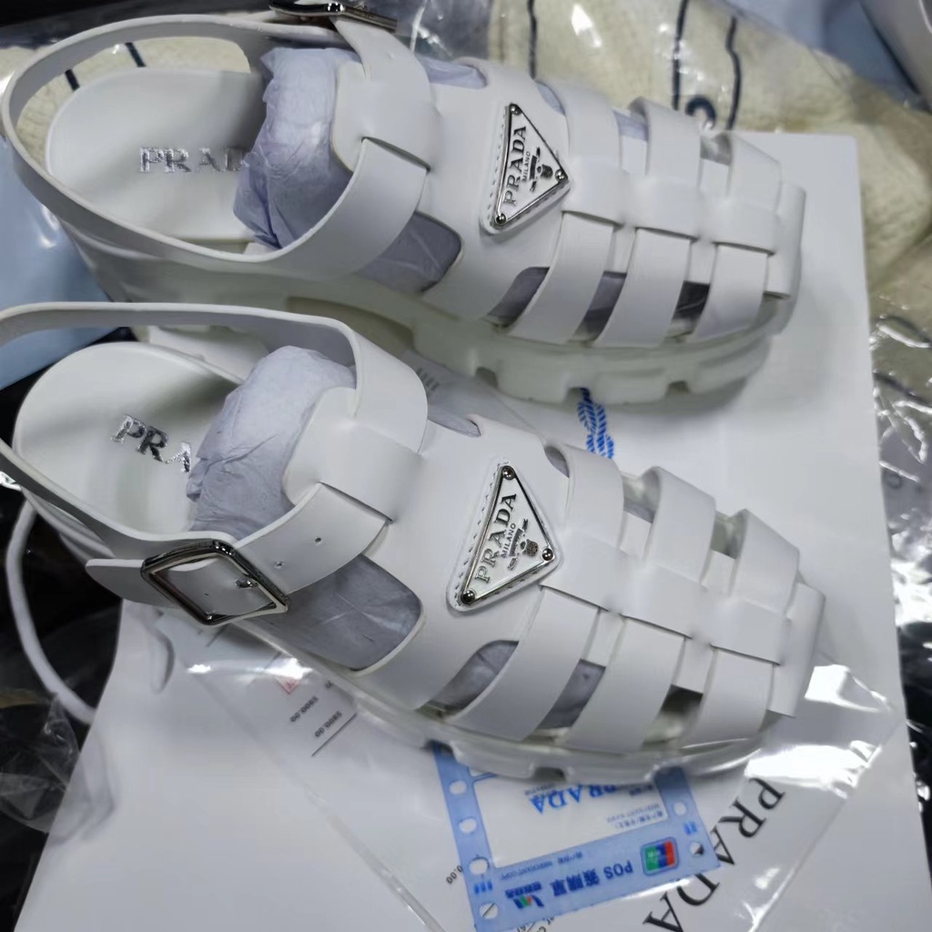 22ss Giày Cao Su Nữ Xốp Không Hộp