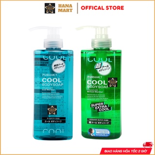 Sữa tắm nam Pharmaact Cool Body Soap 550ml Nhật Bản