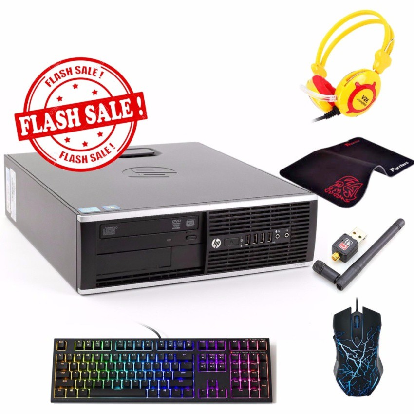 Máy tính Doanh Nghiệp HP 8300 Elite SFF (Core I7 3770, Ram 16GB, SSD 480GB, HDD 4TB) + Quà Tặng - Hàng Nhập Khẩu | BigBuy360 - bigbuy360.vn