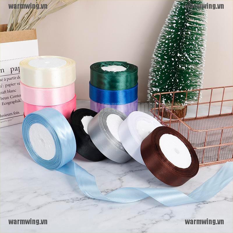 Cuộn Ruy Băng Lụa Satin 22M / 2.5CM Trang Trí Tiệc Cưới