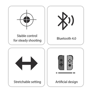 【Ready Stock】 New Arrival Wireless Telescopic Bluetooth Game Controller Wireless Gamepad Joystick For Android IOS Phone With USB Cable 【Veel】