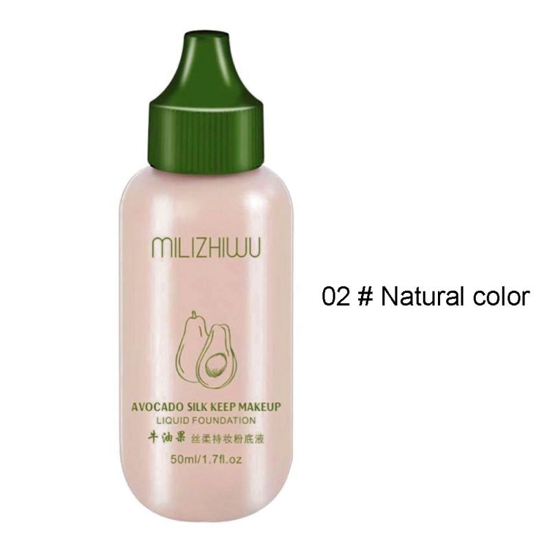 [Hàng mới về] Kem nền dạng lỏng che khuyết điểm màu lì tự nhiên lâu trôi 50ml | BigBuy360 - bigbuy360.vn