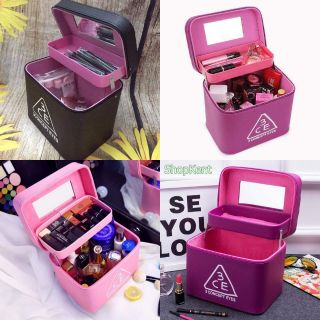 Hộp đựng đồ trang điểm 2 tầng - Cốp mỹ phẩm