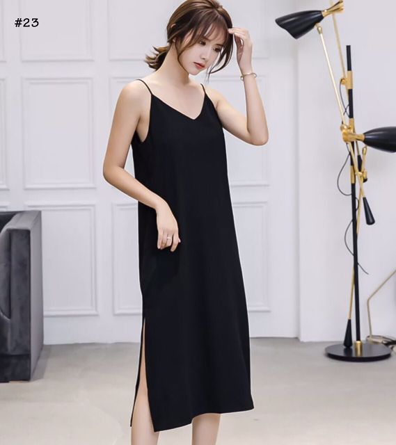 Đầm 2 dây nhiều màu (có 7 màu)