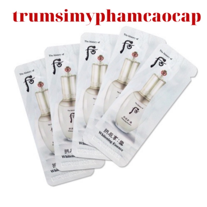 Tinh Dầu Dưỡng Trắng Whoo Gongjinhyang Seol Whitening Essencedate 2025