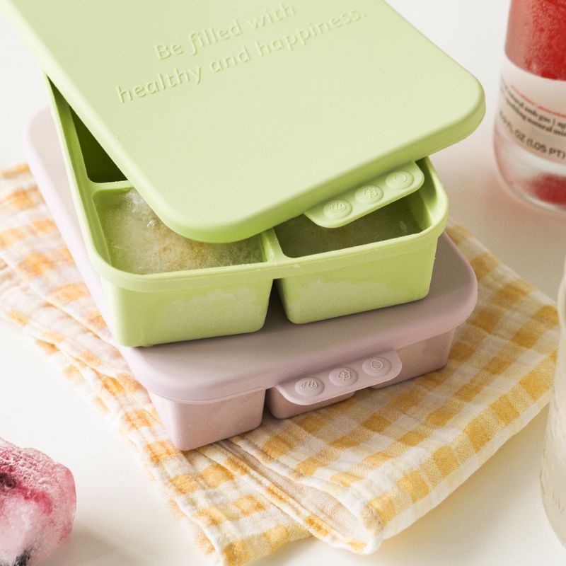 KHAY TRỮ ĐÔNG ĐỒ ĂN DẶM 100% SILICON CAO CẤP BONBON DAILYLIKE HÀN QUỐC