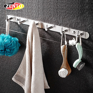 Móc treo quần áo 6 chấu inox 304 hb1140-6