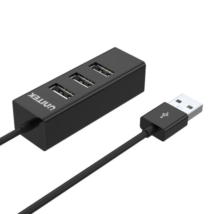 Bộ chia cỗng USB UNITEK, Hub 4 port chia cỗng USB cho nhiều thiết bị 1 ra 4 tốc độ 2.0