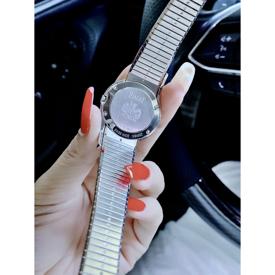 Đồng hồ đeo tay nữ, đồng hồ nữ chính hãng PIAGET đính kim cương nhân tạo siêu cao cấp, cực kỳ sang chảnh, siêu phẩm hot