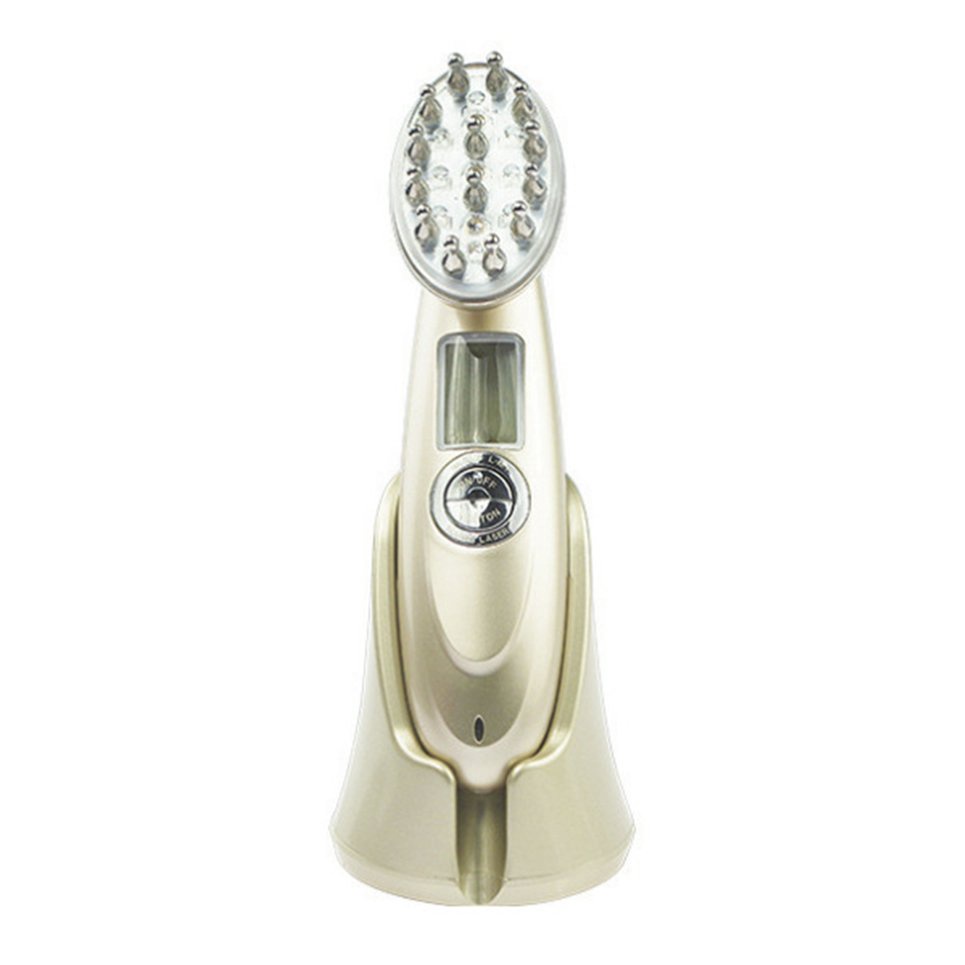 RF Laser Hair Regrowth Brush LED Photon Laser Hair Growth Comb Scalp Massager