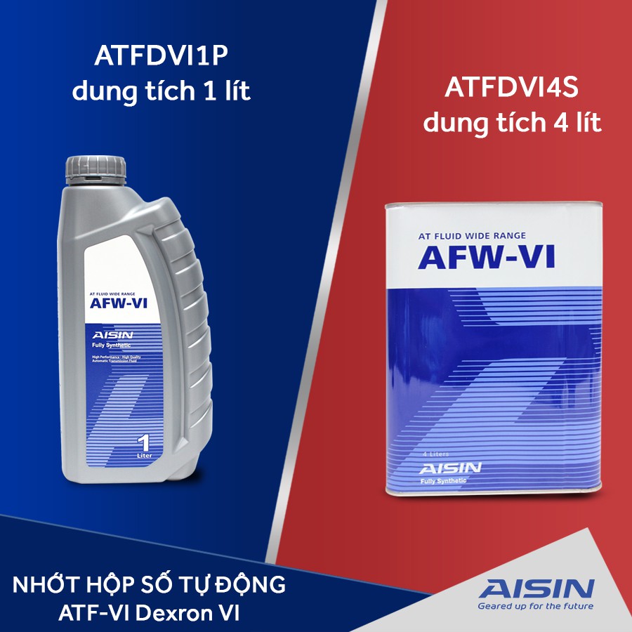 Nhớt Hộp Số Tự Động AISIN ATFDVI4S AFW-VI Dexron VI 4L - Nhập Khẩu Chính Hãng