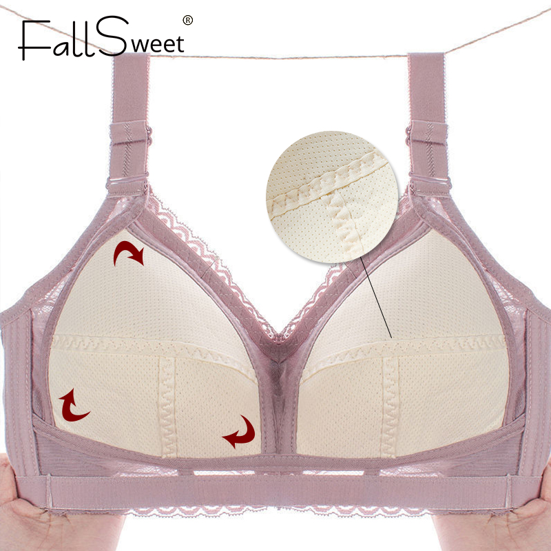 Áo ngực FallSweet ren có size lớn phong cách gợi cảm thời trang cho cho nữ