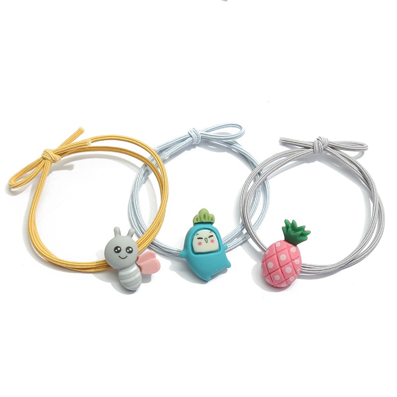 Dây buộc tóc, thun cột tóc hoạt hình ngộ nghĩnh dễ thương cho bé gái Dương Kids