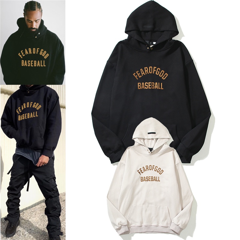 Áo hoodie cotton tay dài dáng rộng in họa tiết thời trang dành cho nam và nữ