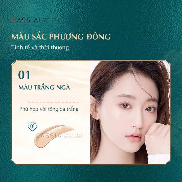 Phấn nước air cushion bb cream kiềm dầu che khuyết điểm, Kem nền nội địa trung HOLFF mịn màng tự nhiên không loang phấn