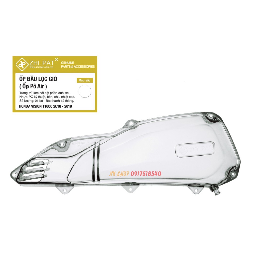 ỐP PÔ E ( BẦU GIÓ ) TRONG SUỐT CHO VISION CHÍNH HÃNG ZHIPAT Ảnh thật Sp