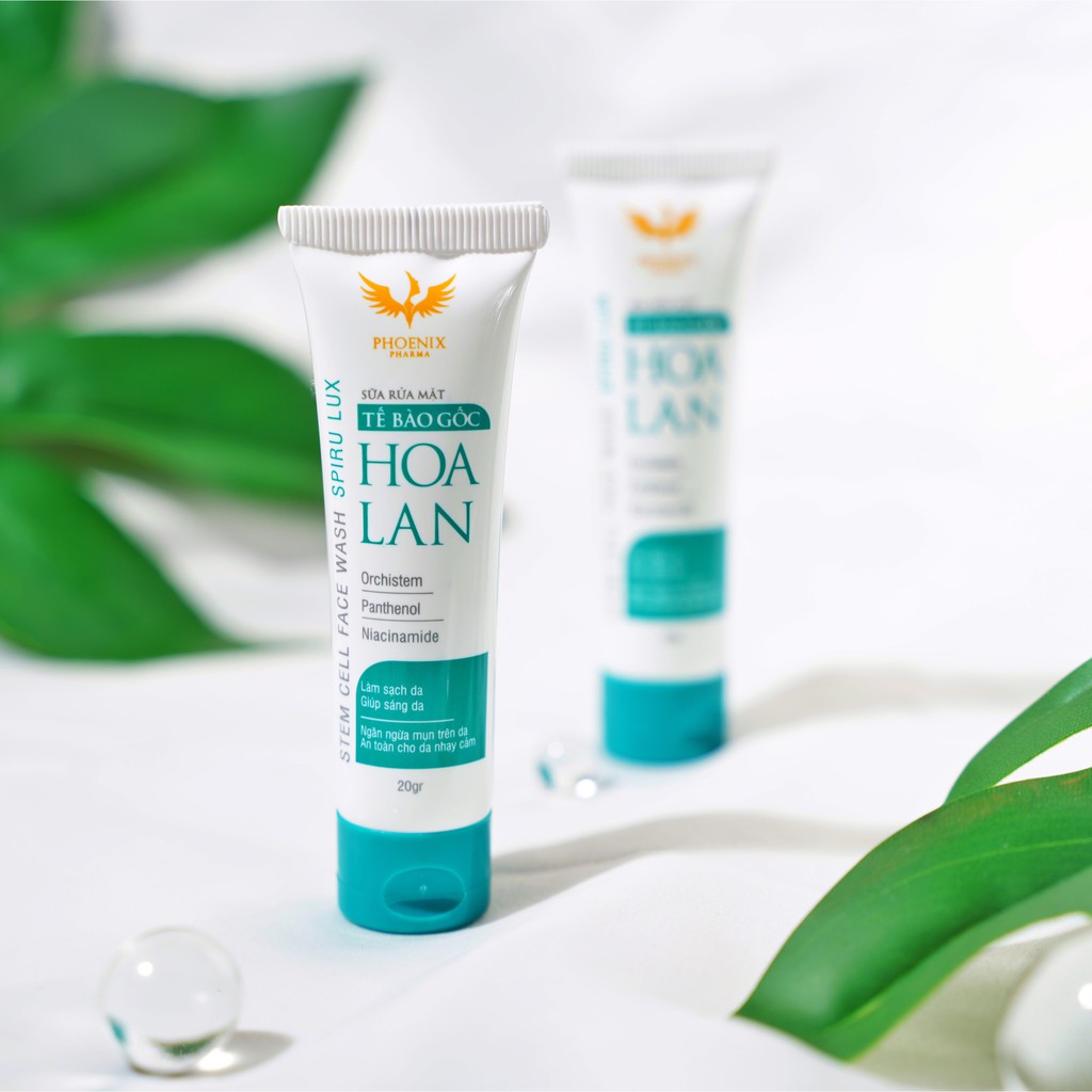 Sữa rửa mặt mini dịu nhẹ Phoenix Pharma, sữa rửa mặt cho da nhạy cảm trắng da, làm sạch và loại bỏ bụi bẩn 20gr