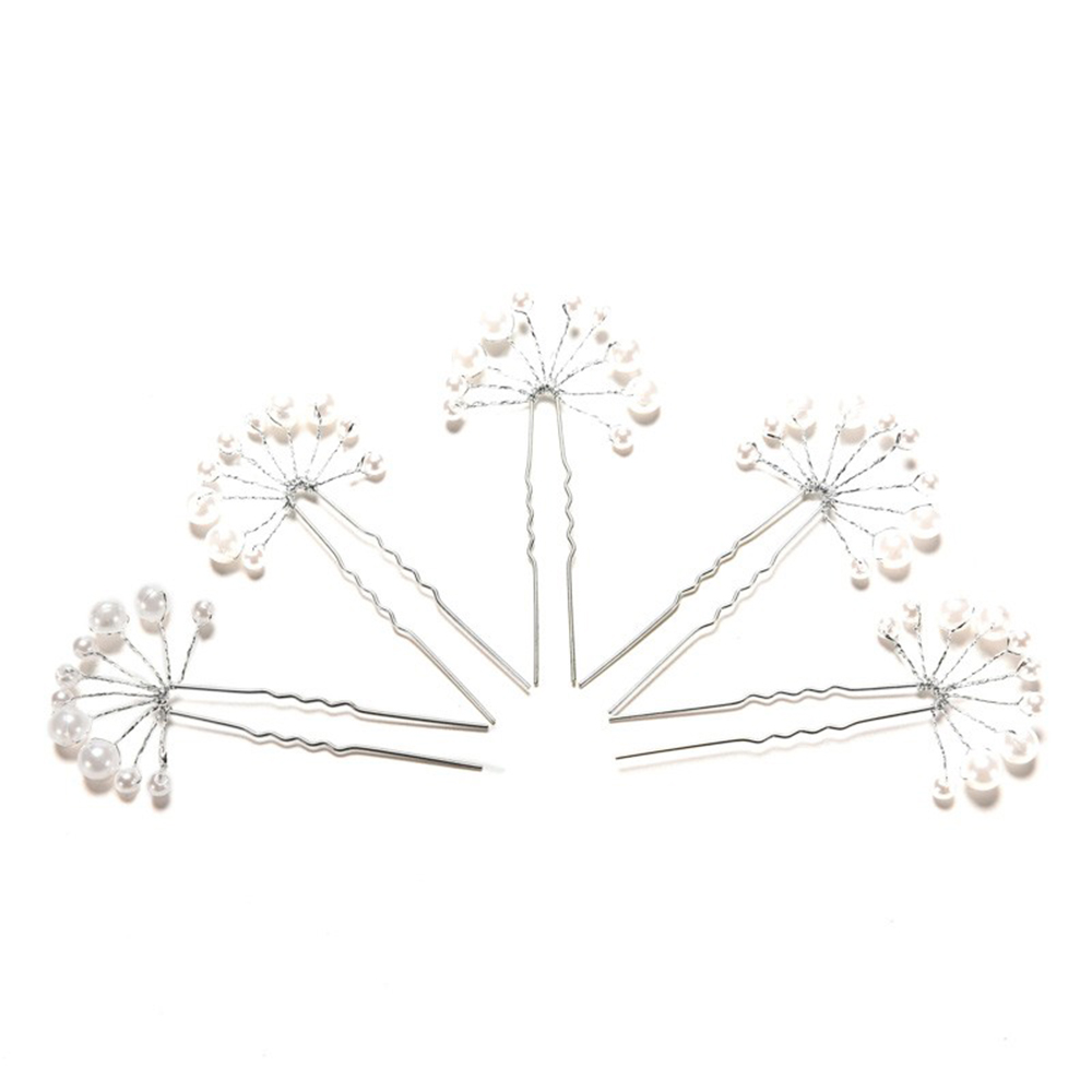 Cài Tóc Đính Ngọc Trai Thời Trang Dành Cho Cô Dâu