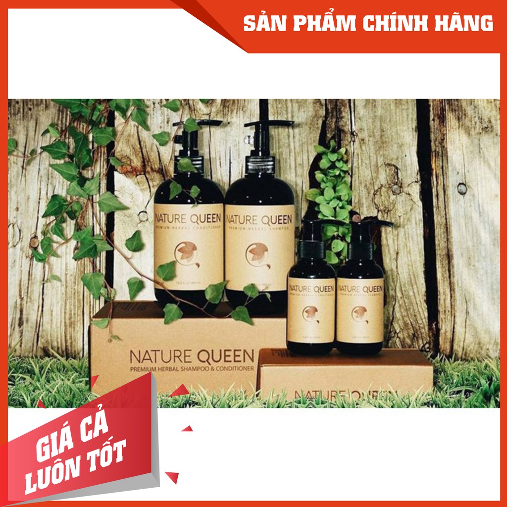 Dầu gội Nature Queen trị rụng tóc Sao Thái Dương 100ml / 480ml  [Chính hãng]