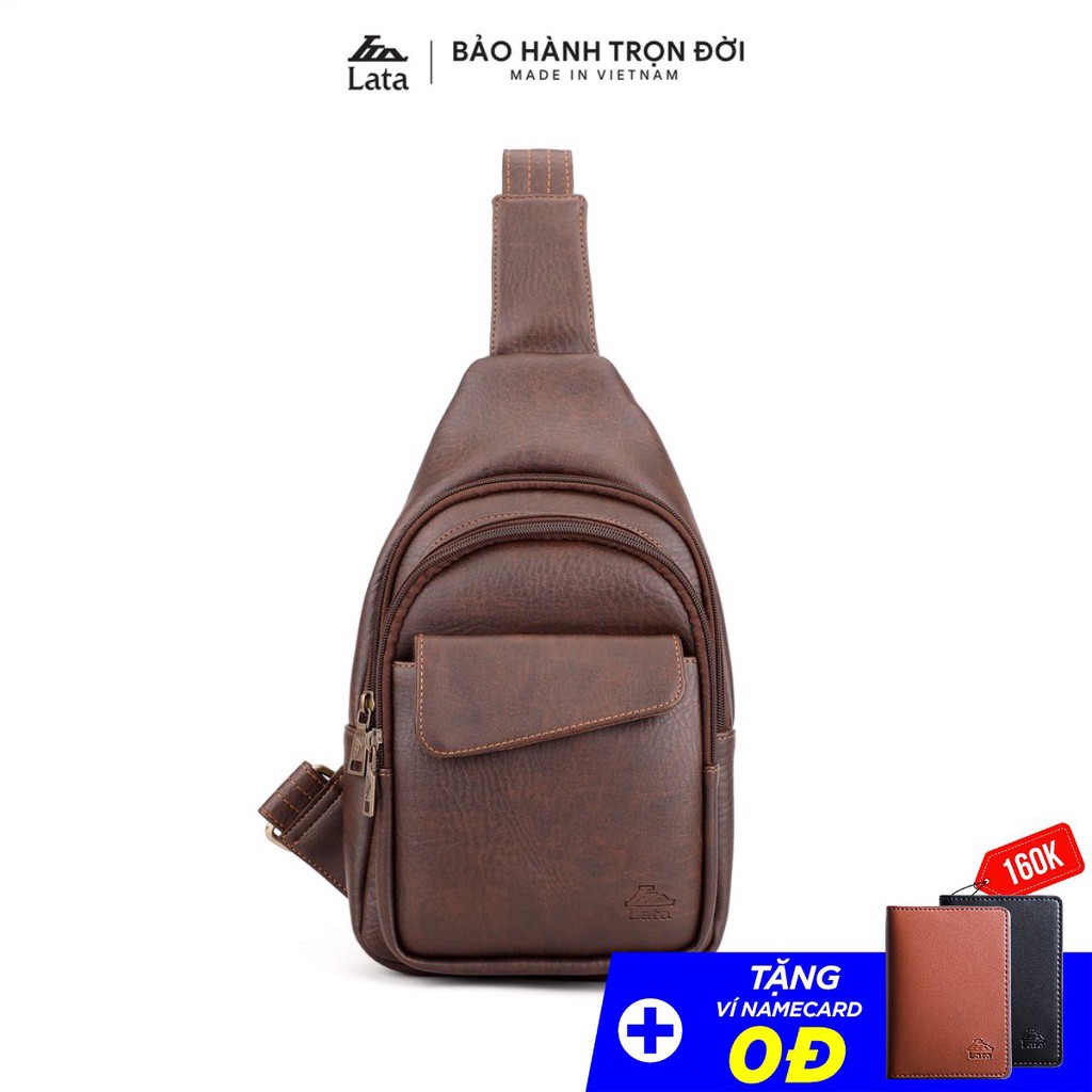 Balo đeo chéo thời trang nam LATA BALC23 nhiều màu - Hàng nhập khẩu