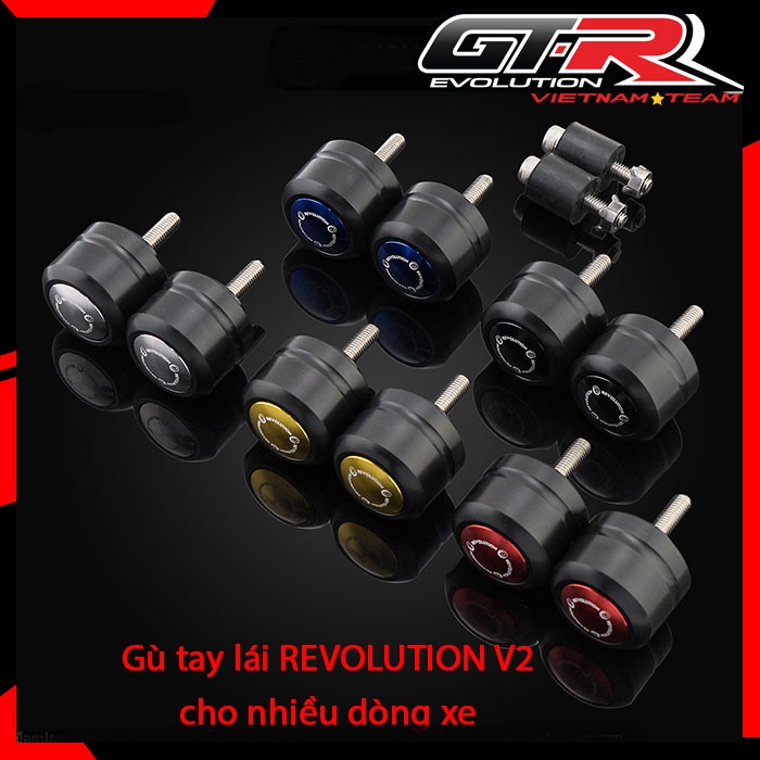Gù tay lái REVOLUTION V2 cho nhiều dòng xe