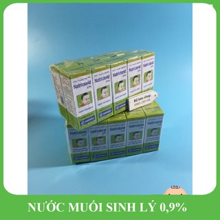 NƯỚC MUỐI SINH LÝ VỆ SINH MẮT, MŨI CHO BÉ | NATRI CLORID 0,9%