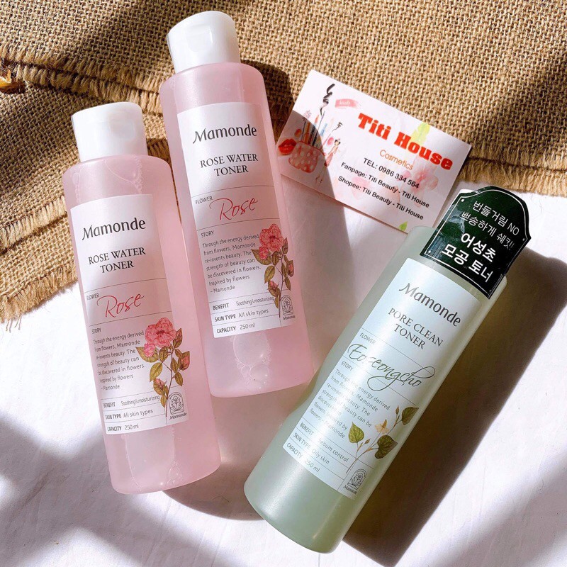 Nước Hoa Hồng Mamonde