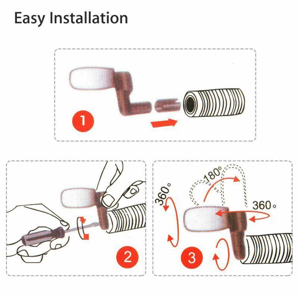 ME Gương Chiếu Hậu Gắn Tay Lái Xe Đạp Leo Núi Chất Lượng Cao