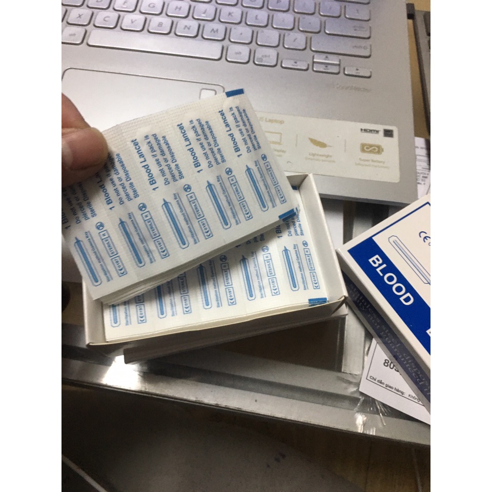 Kim chích mụn - Kim nể mụn - Hộp 200c