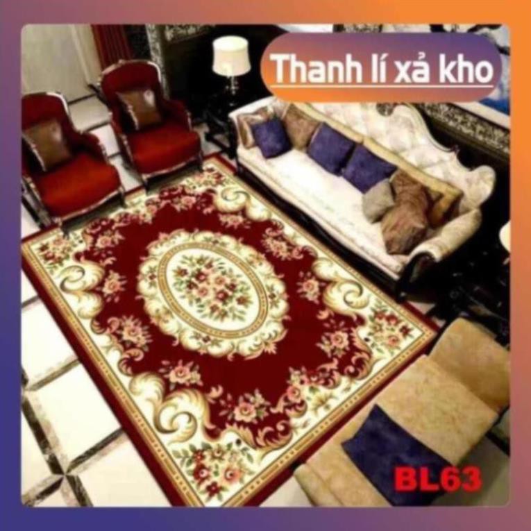 chăn ga giá rẻ Thảm trải sàn Sofa trang trí phòng khách Bali in 3D Nhung nỉ lì cao cấp phong cách hiện đại BL102