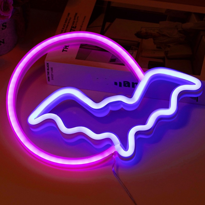 Đèn Neon Để Bàn Trang Trí Tiệc Halloween