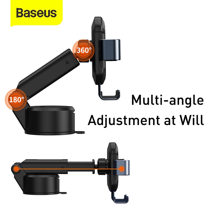 BASEUS Giá Đỡ Điện Thoại Trên Xe Hơi Có Thể Điều Chỉnh Tiện Dụng