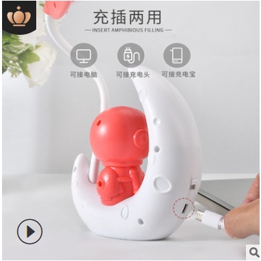 Đèn để bàn phi hành gia,Đèn decor LED