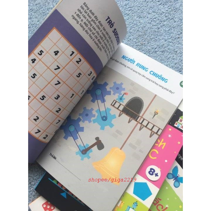 Sách - Combo Thử thách Tư Duy - IQ - Toán Học - Con số (bộ 4 cuốn) | BigBuy360 - bigbuy360.vn