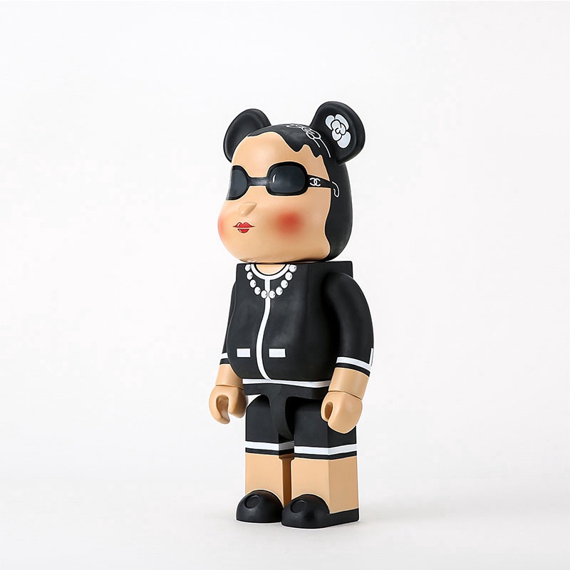 Mô Hình Nhân Vật Bearbrick 400% Kèm Kính Mát Thời Trang