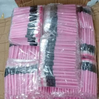 Combo 50 cọ quét mặt nạ cán hồng [1.6k/ cây]