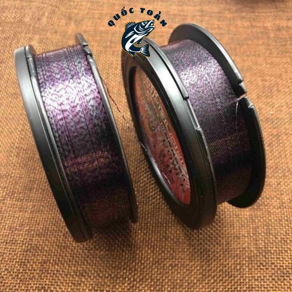 Dây câu cá, dây săn hàng, cước trục tàng hình  QINGLONG SUPER  150m siêu khỏe, siêu bền, siêu dai - Quốc Toàn fishing