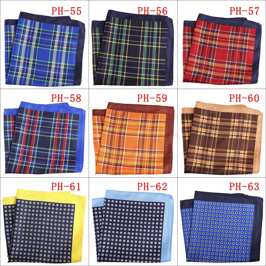 Đồ Chơi Nhân Vật Hoạt Hình HOT! Khăn Tay Vuông Cỡ Lớn 33X33Cm Họa Tiết Kẻ Sọc / Chấm Bi / Kẻ Sọc / Hình Vuông Bỏ Túi Cho Nam Dùng Trong Tiệc Cưới