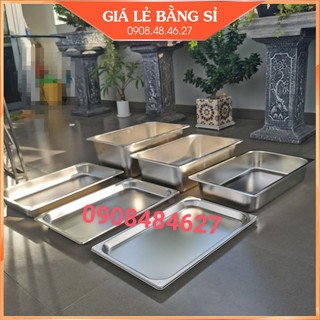 Khay buffet gn 1/1 đủ kích thước hiệu east loại 1