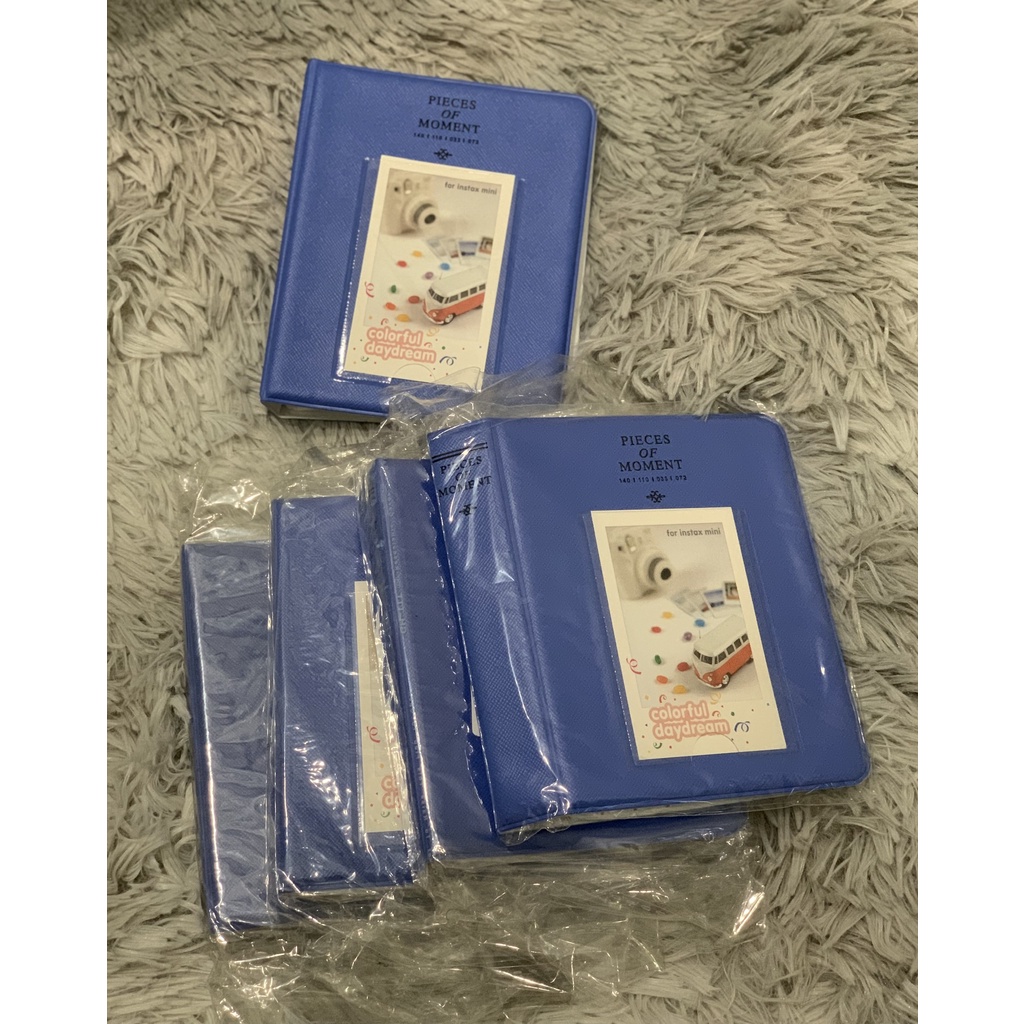 64 Túi Đựng Album Ảnh Polaroid Hộp Đựng Ảnh Tức Thì Mini Cho Phim Mini Fujifilm Instax 8 Hàn Quốc, Album Instax//T4