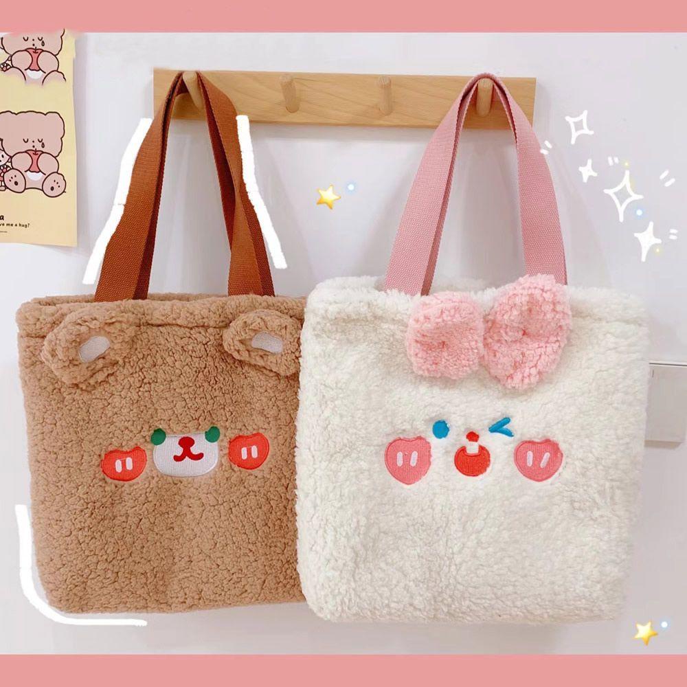 Túi Xách Đeo Vai Họa Tiết Gấu Hoạt Hình Đáng Yêu Dành Cho Nữ