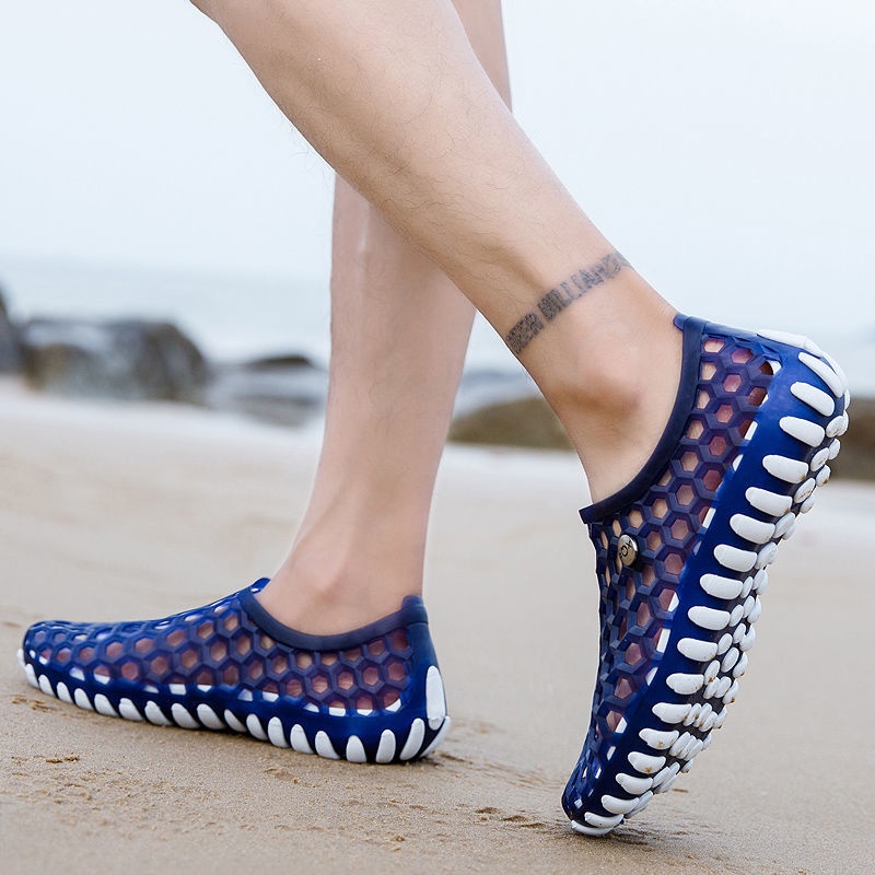Giày Đi Biển Chống Trượt Siêu Nhẹ Thoáng Khí Hàng Mới Thời Trang Mùa Hè Cho Nam