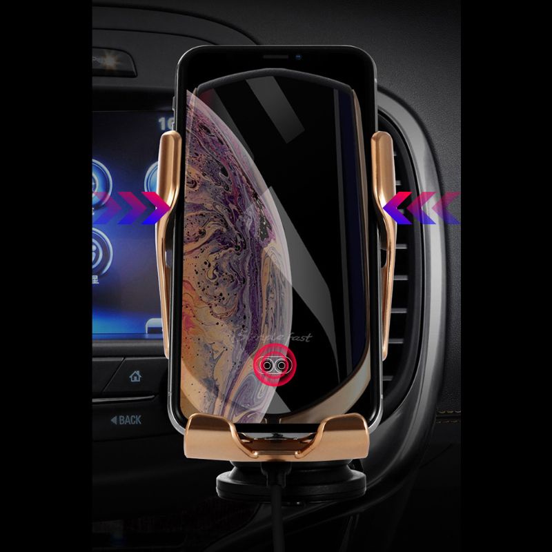 Giá Đỡ Điện Thoại Kiêm Sạc Không Dây Cảm Biến Hồng Ngoại Thông Minh R1 Cho Iphone Galaxy Samsung Xiaomi | BigBuy360 - bigbuy360.vn