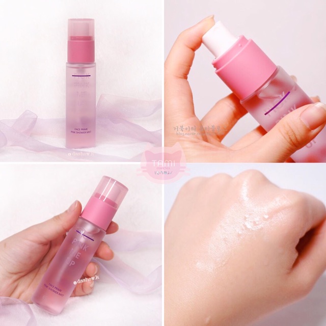 [2IN1] XỊT KHOÁNG + KEM LÓT FACE PRIME PINK SHOWER MIST | BigBuy360 - bigbuy360.vn