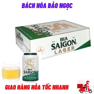 Thùng Bia Sài Gon Lager 330 ml