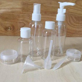 Bộ Chiết Mỹ Phẩm Du Lịch 9 Món